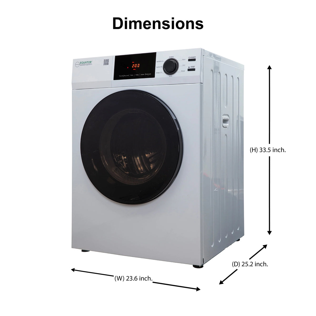 220V Electric Stackable Vented Sensor Dryer G186893