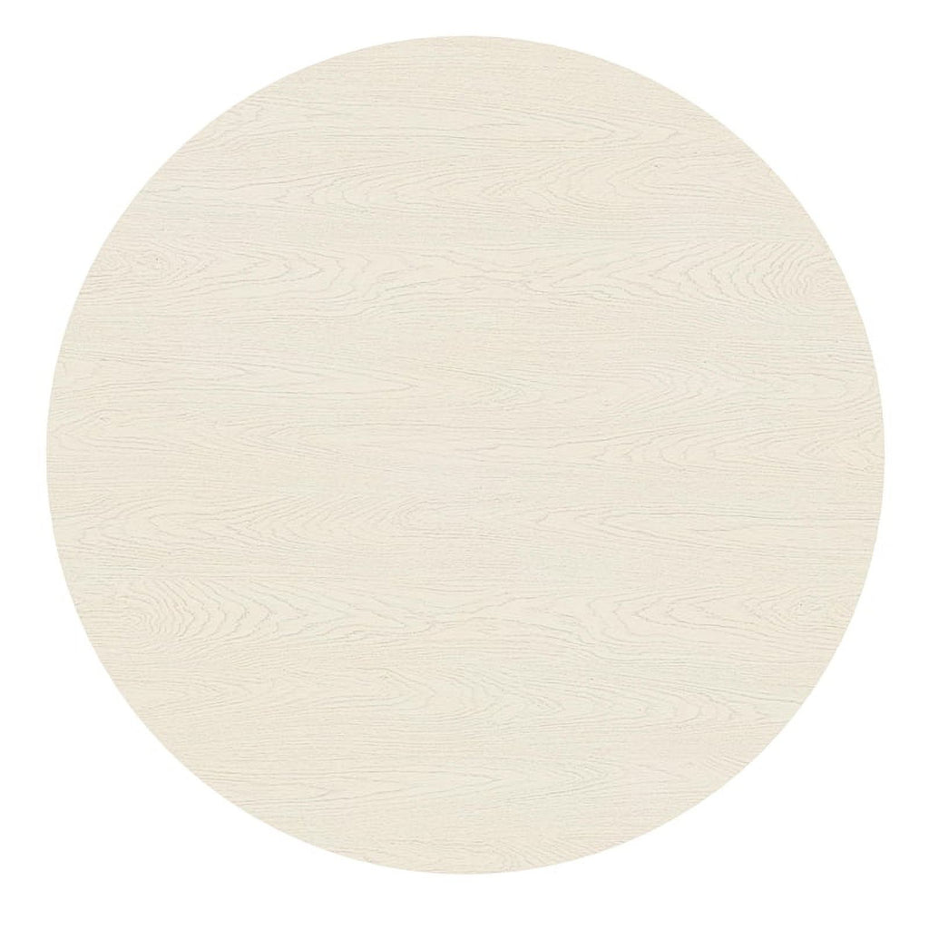 Cream Round Wood Dining Table O496