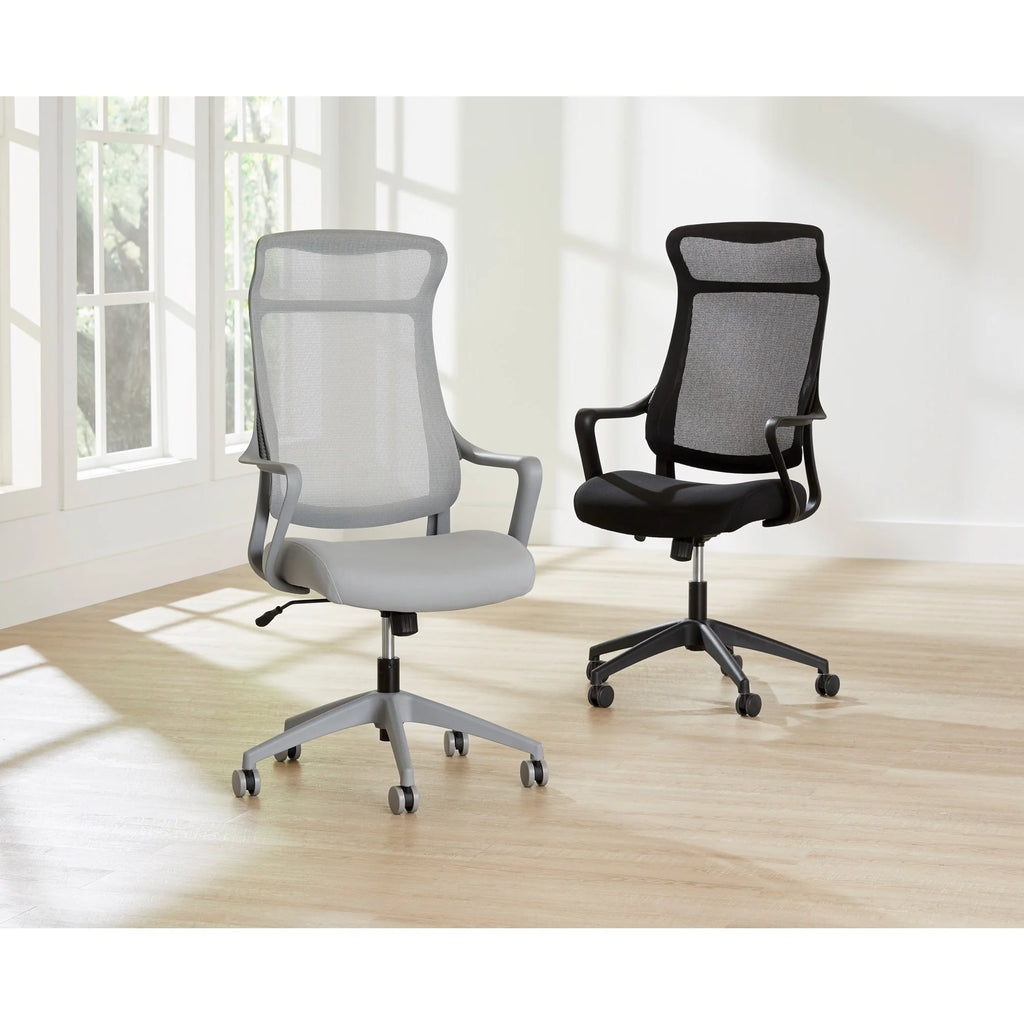 Gray Mesh High-Back Task Chair S8412