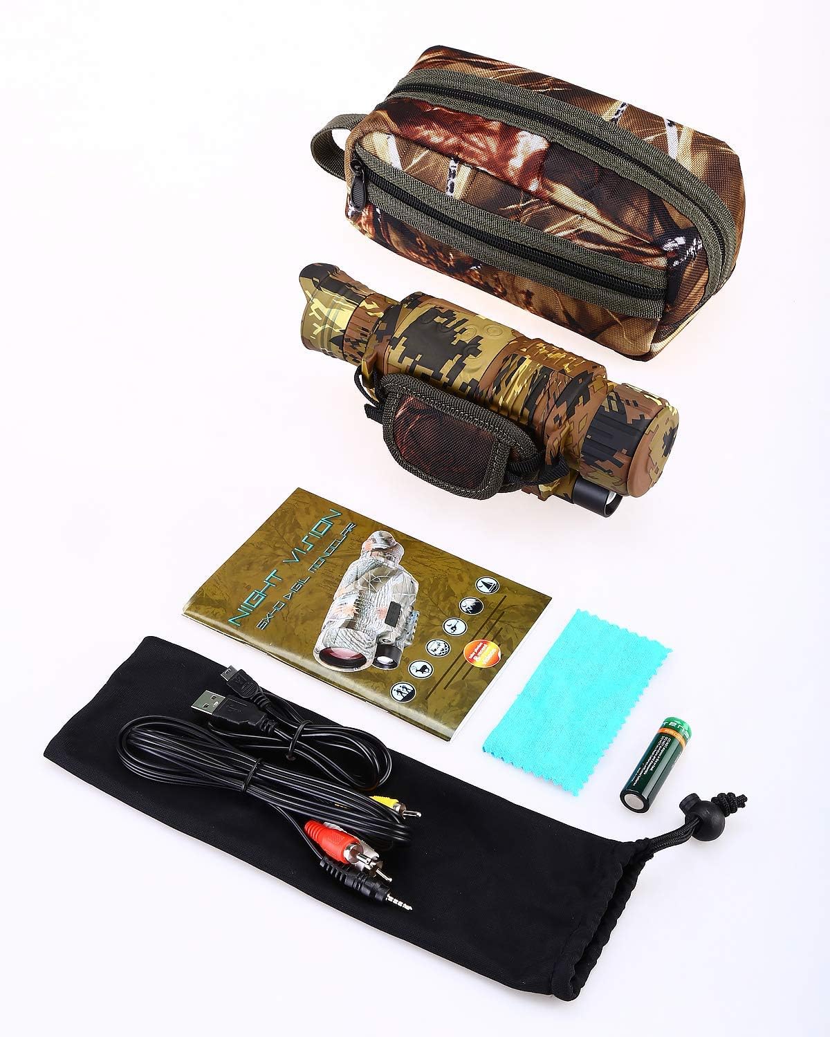 32GB Night Vision Monocular with 32GB Card and 14500 Battery V689542