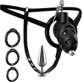 Adjustable Cock Cage with 3 Sizes Rings W9969