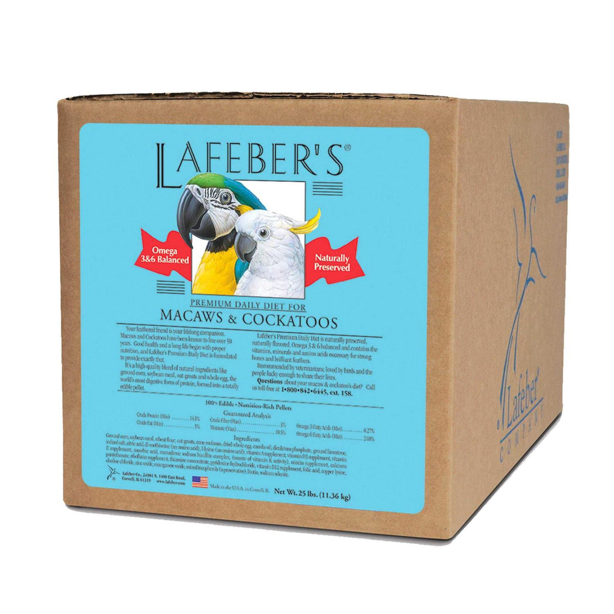 Macaw Daily Diet Pellets J594