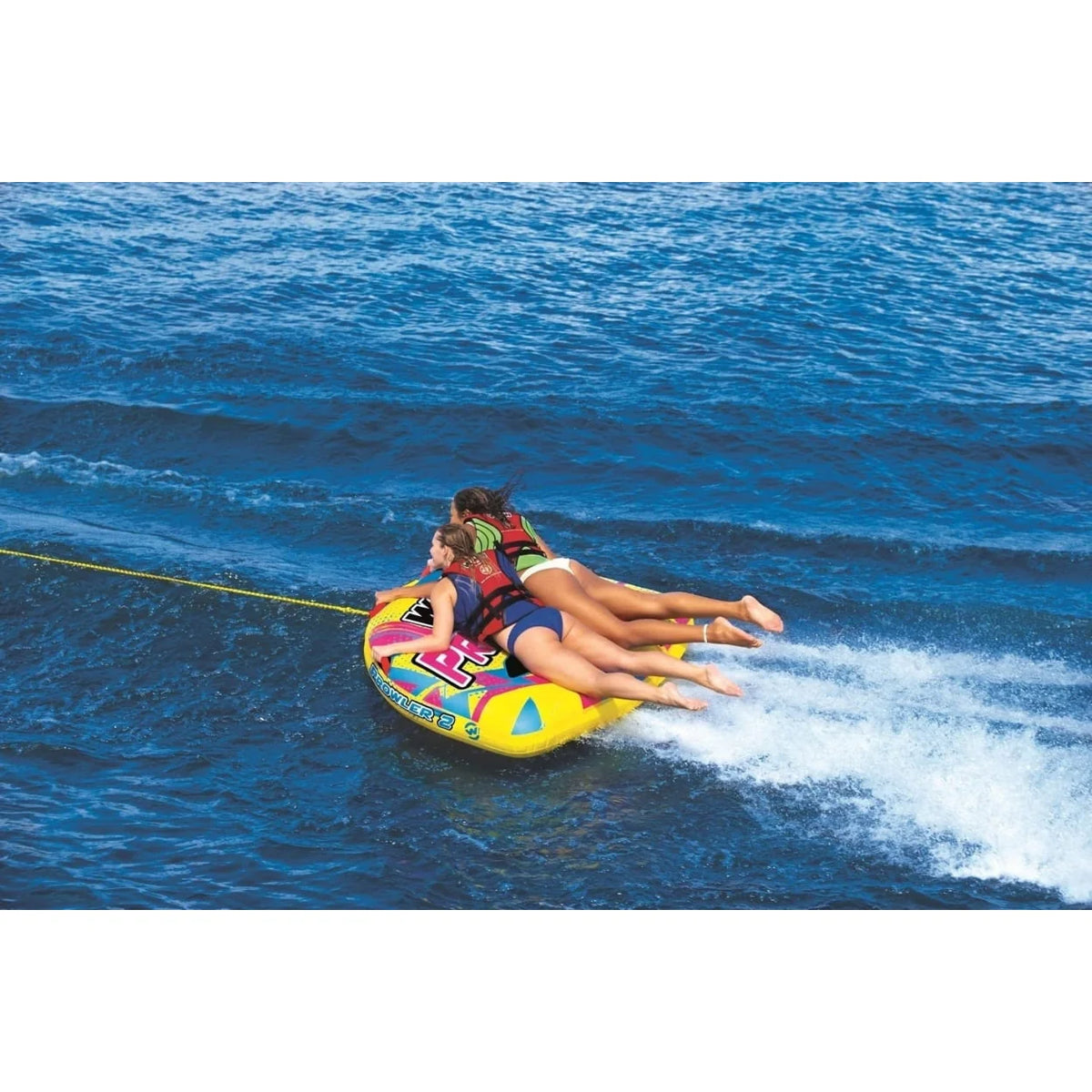 2 Person Towable Starter Kit with 12V Pump and Tow Rope Y89109