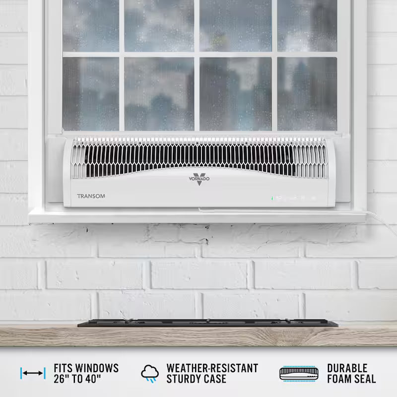 26 in. 4-Speeds Window Fan with Remote Control P8154