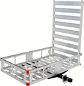 Aluminum Cargo Carrier with High Side Rails and Ramp, 500 lb. Capacity C2930