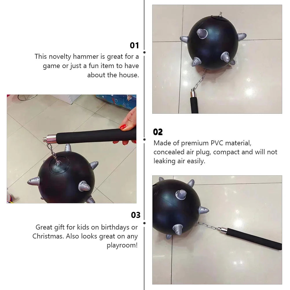 3Pcs PVC Inflatable Hammers for Kids T95659