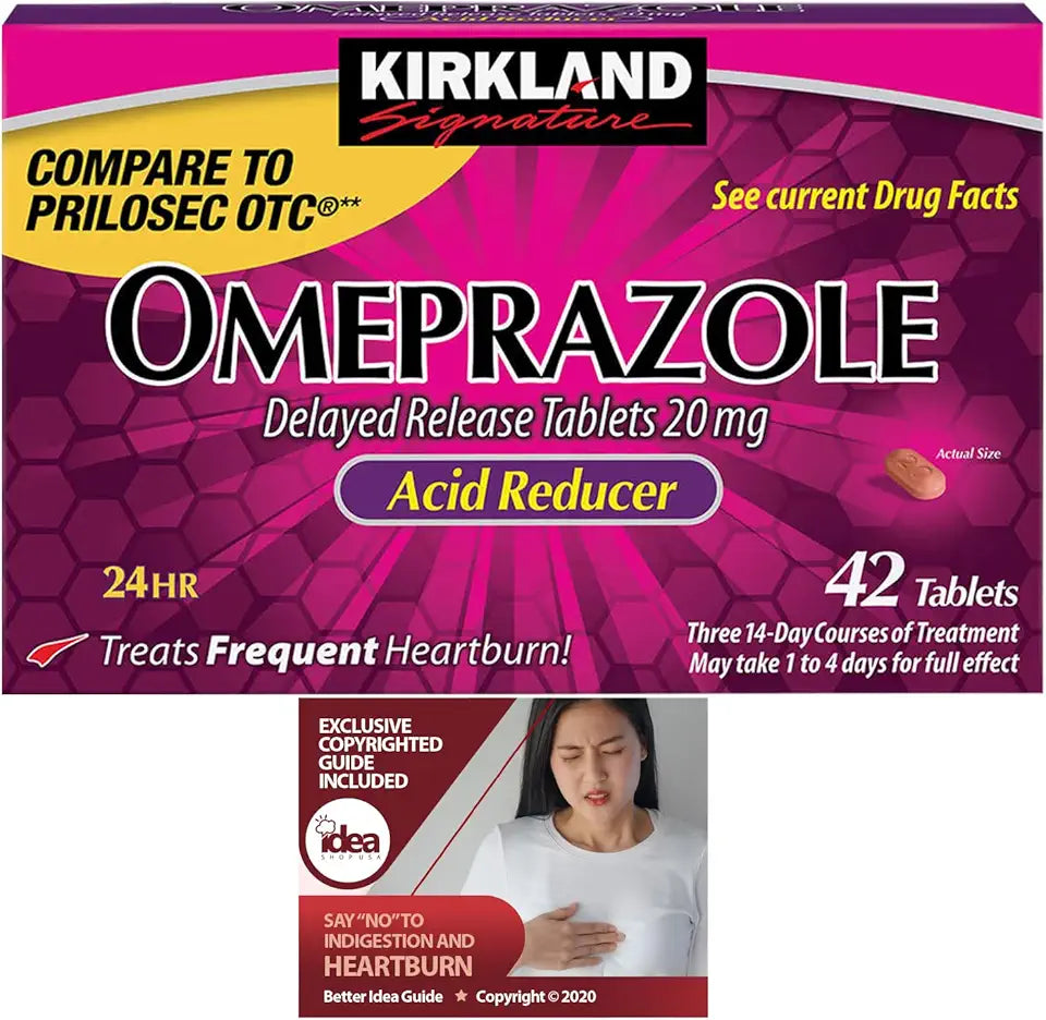Omeprazole 20 mg 42 Ct H63060