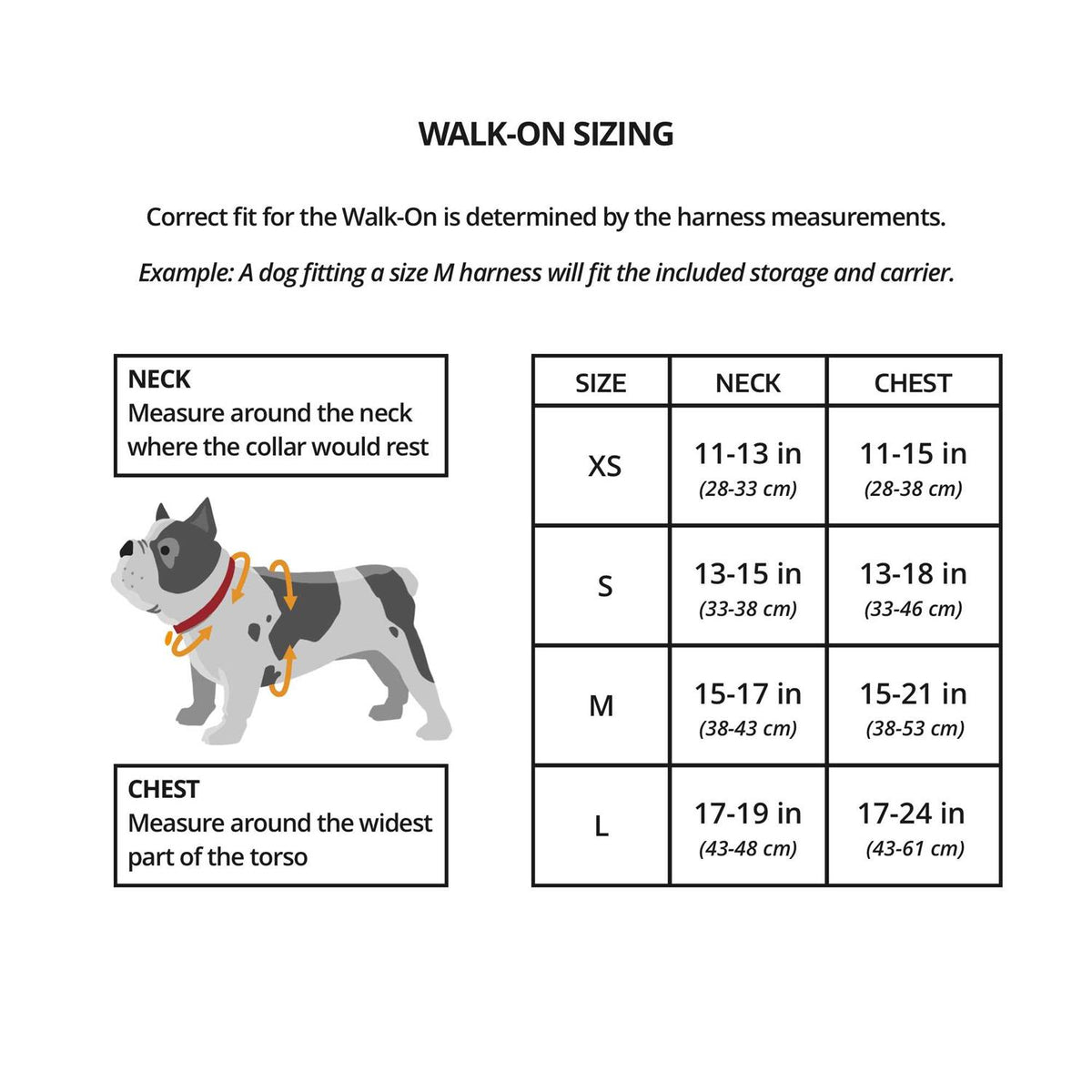 Walk On Dog Harness with Storage U767134
