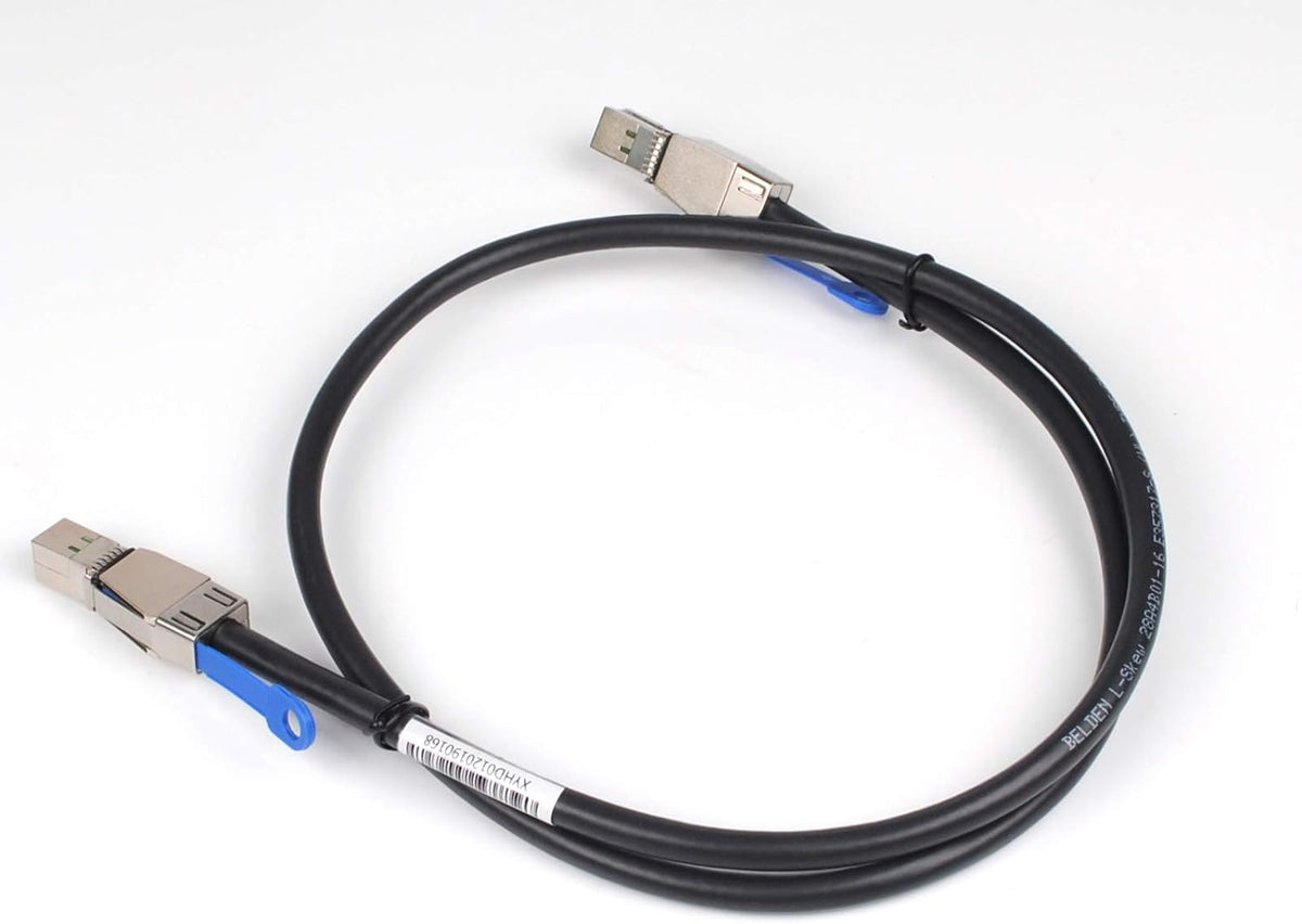 External Mini SAS HD Cable, SFF-8644 to SFF-8644, 1 Meter 3.3ft Pack of 2 F81444