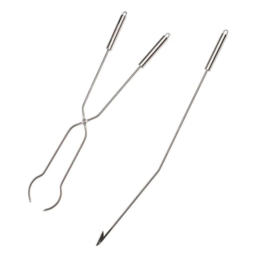 Stainless Steel Fire Pit Tools, 2 Piece Set K2823