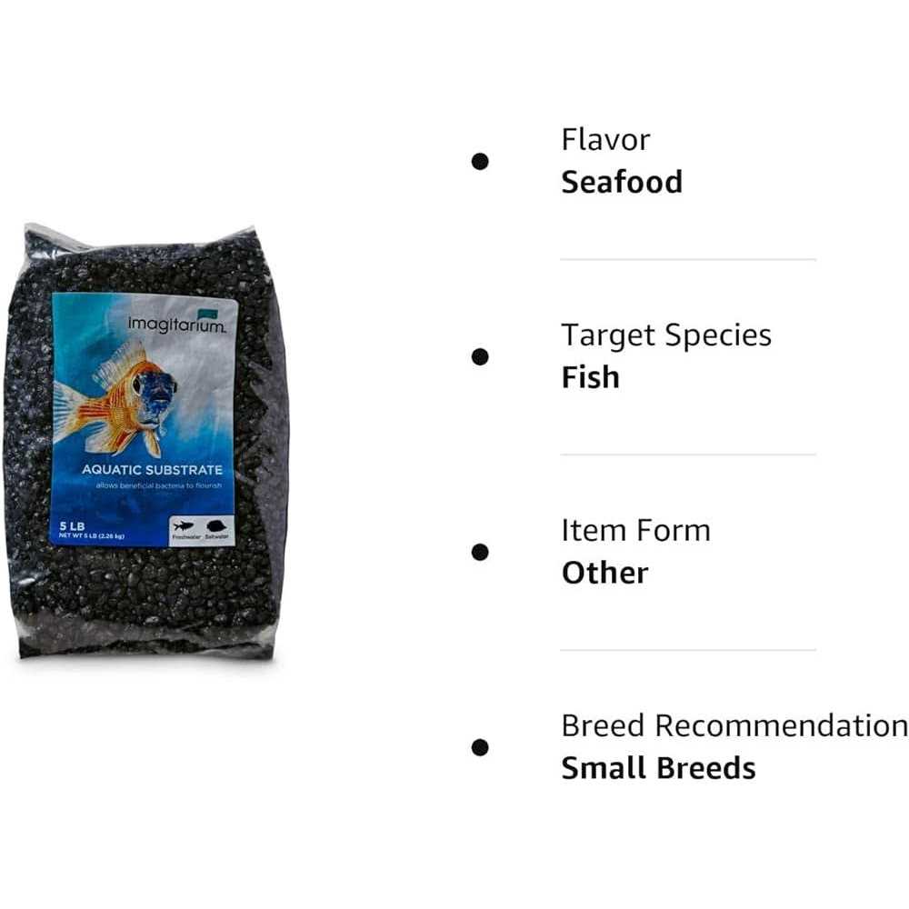 Frosted Black Aquarium Gravel Substrate W50801