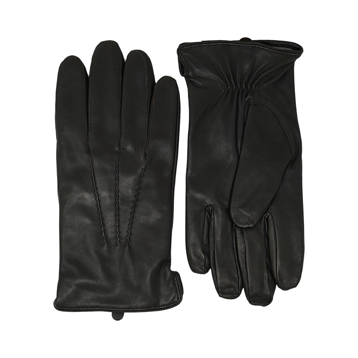 Black Cashmere Lined Gloves Medium H8738