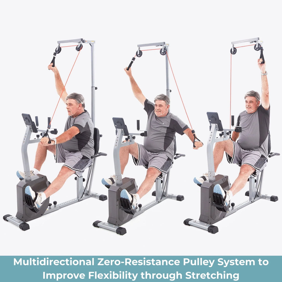 Recumbent Bike with Arm & Hand Exercisers Q3312