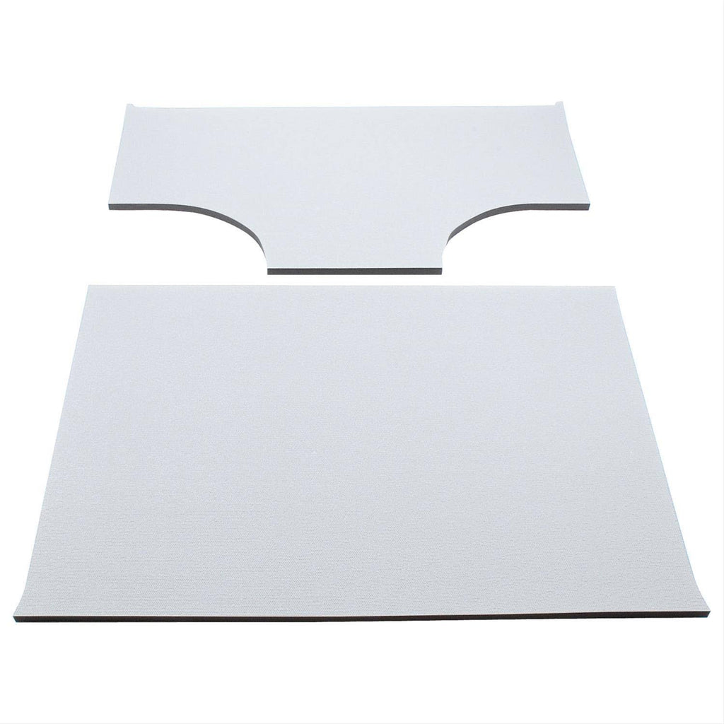 White Sound Deadening Headliner for Jeep Wrangler I16650