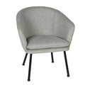 Grey Wicker Accent Arm Chairs E22165