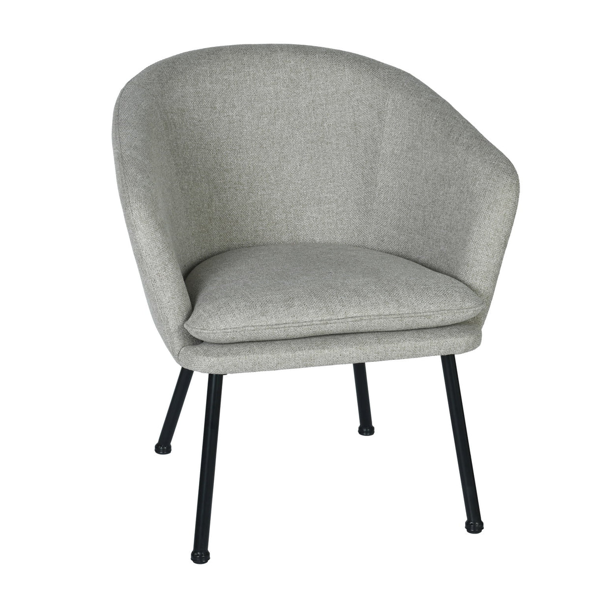 Grey Wicker Accent Arm Chairs E22165