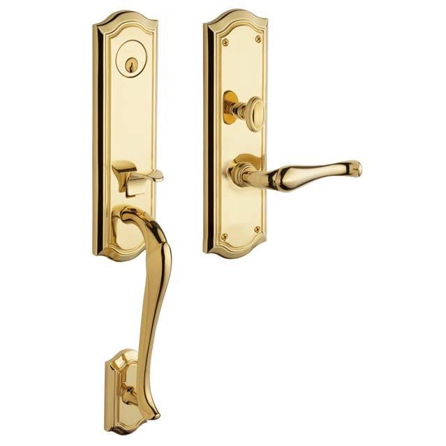 Oil Rubbed Bronze Left Hand Single Cylinder Mortise Entrance Handleset E51907