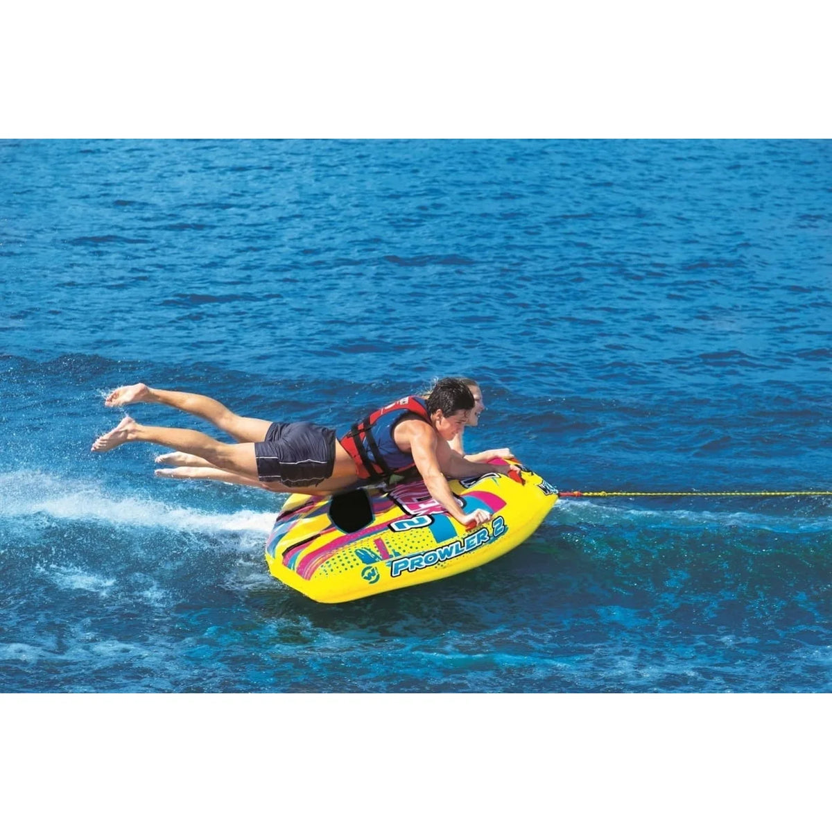 2 Person Towable Starter Kit with 12V Pump and Tow Rope Y89109