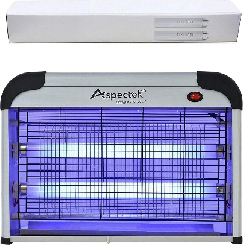 20W Bug Zapper Insect Fly Killer Indoor Black Pack of 2 F375