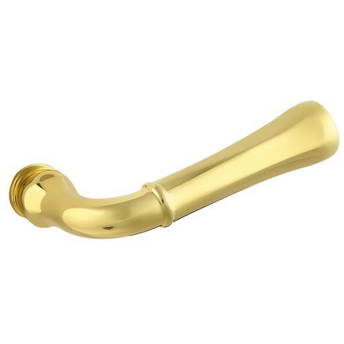 Satin Brass and Black Pair of Levers Q965289