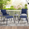 3 Piece Beige Wicker Patio Bistro Set C578
