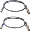 External Mini SAS HD Cable, SFF-8644 to SFF-8644, 1 Meter 3.3ft Pack of 2 F81444