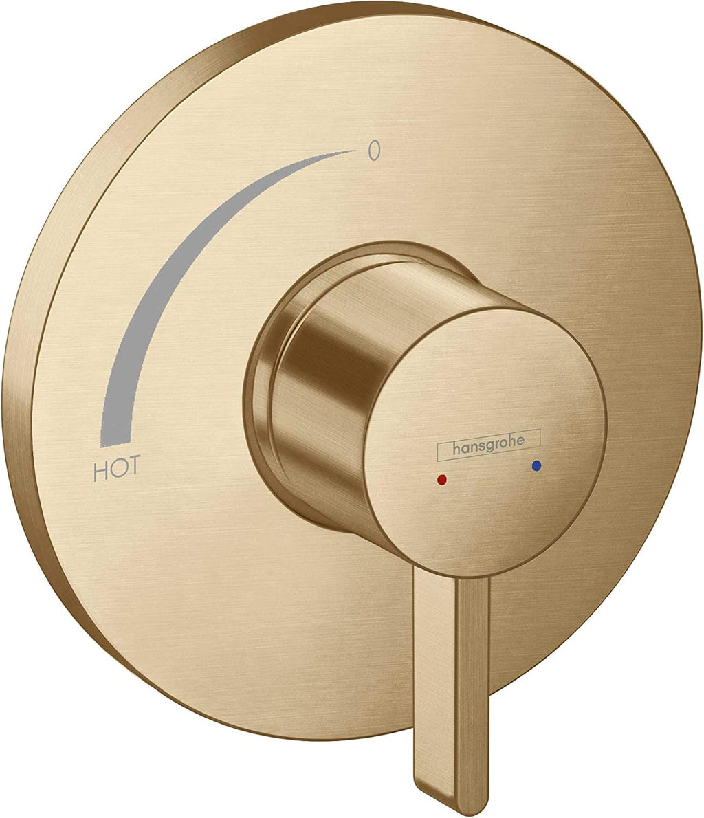 Matte White 6-inch Wide Shower Valve Trim U94301