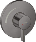 Matte White 6-inch Wide Shower Valve Trim U94301