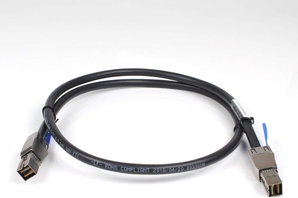 External Mini SAS HD Cable, SFF-8644 to SFF-8644, 1 Meter 3.3ft Pack of 2 F81444