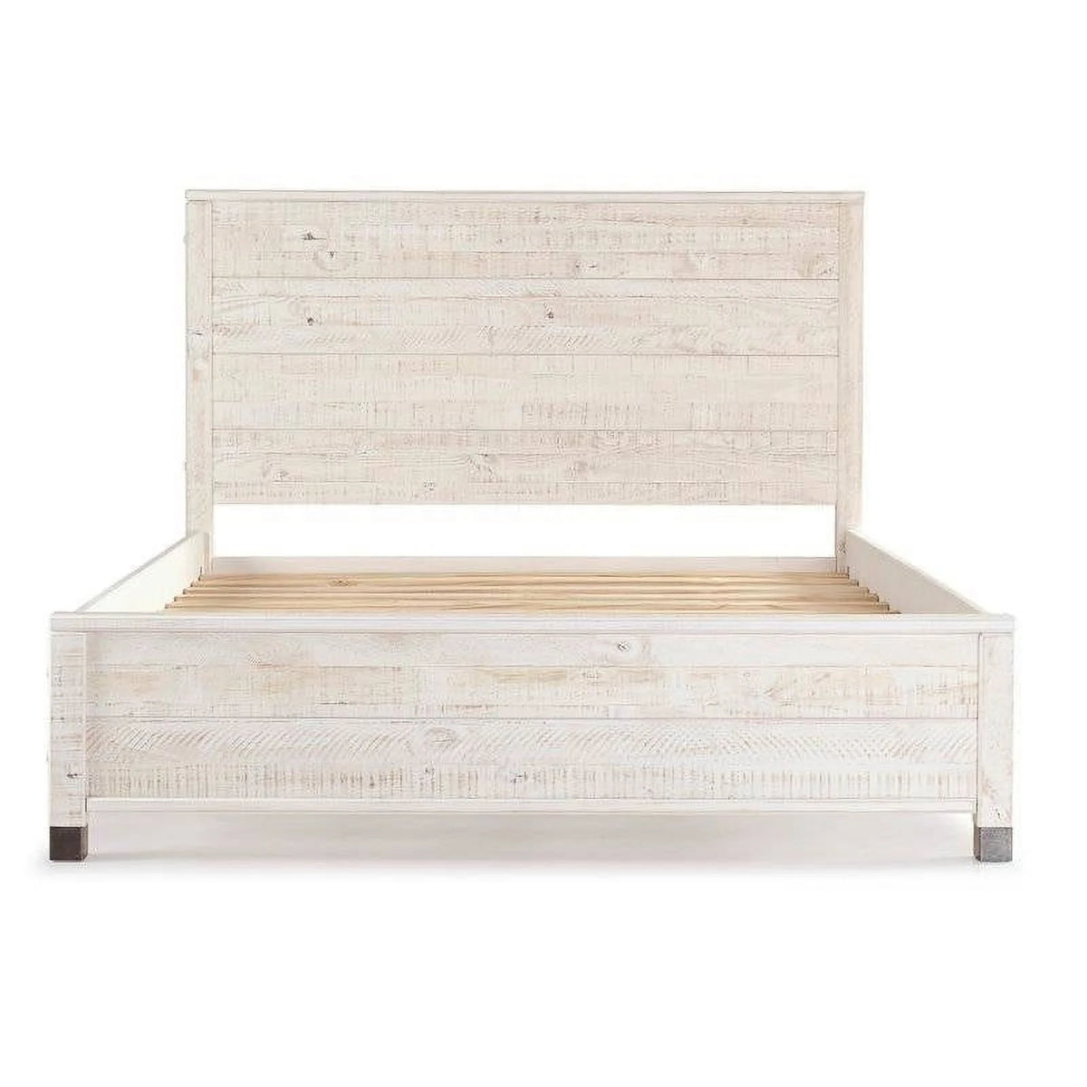 Queen Size Solid Wood Platform Bed Frame with Headboard F766