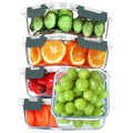 5-Pack 36 Oz Glass Food Storage Containers with Locking Lids G76683