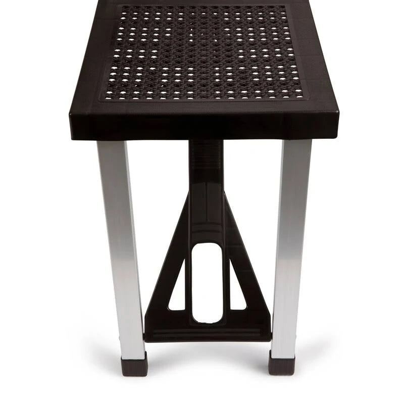 Black Picnic Table with Umbrella F355240