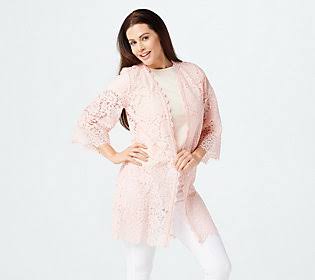 Floral Knitlace Duster X774775