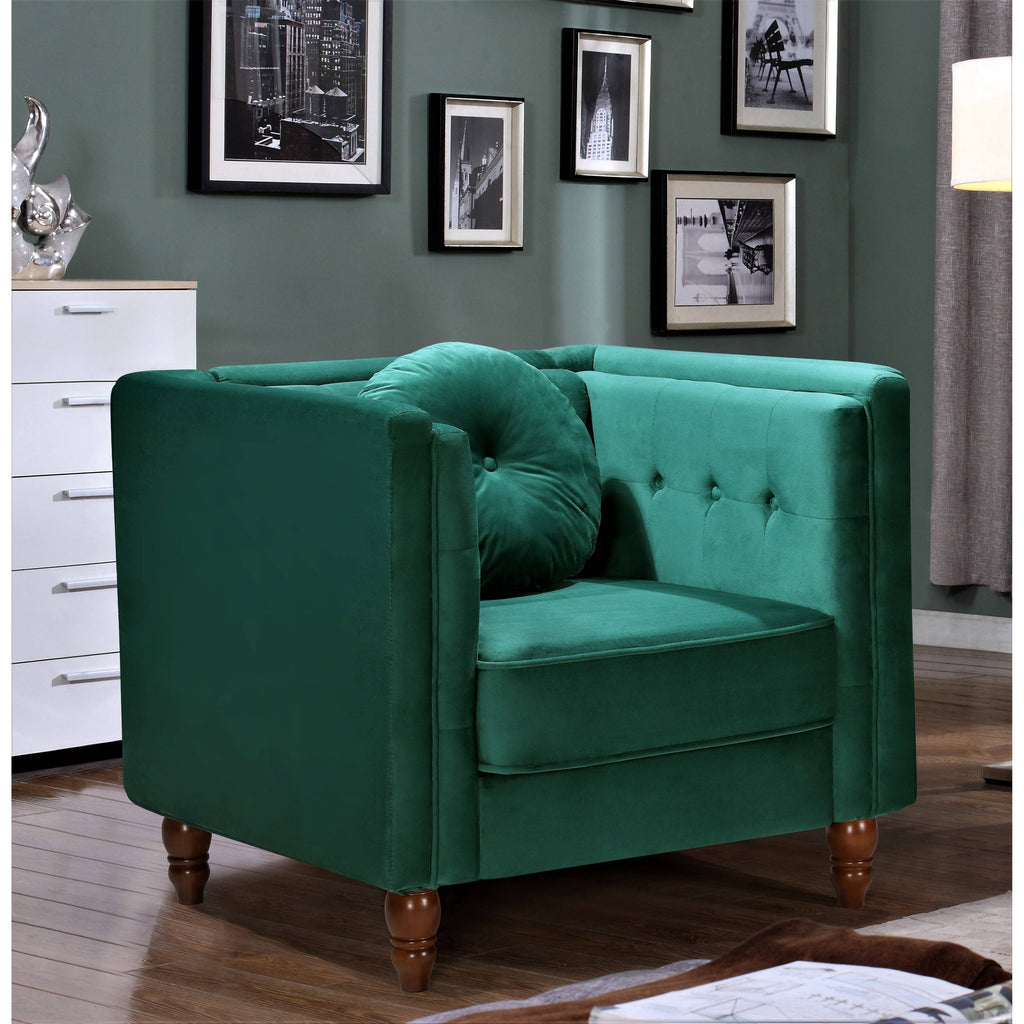Grey Chesterfield Chair J9594