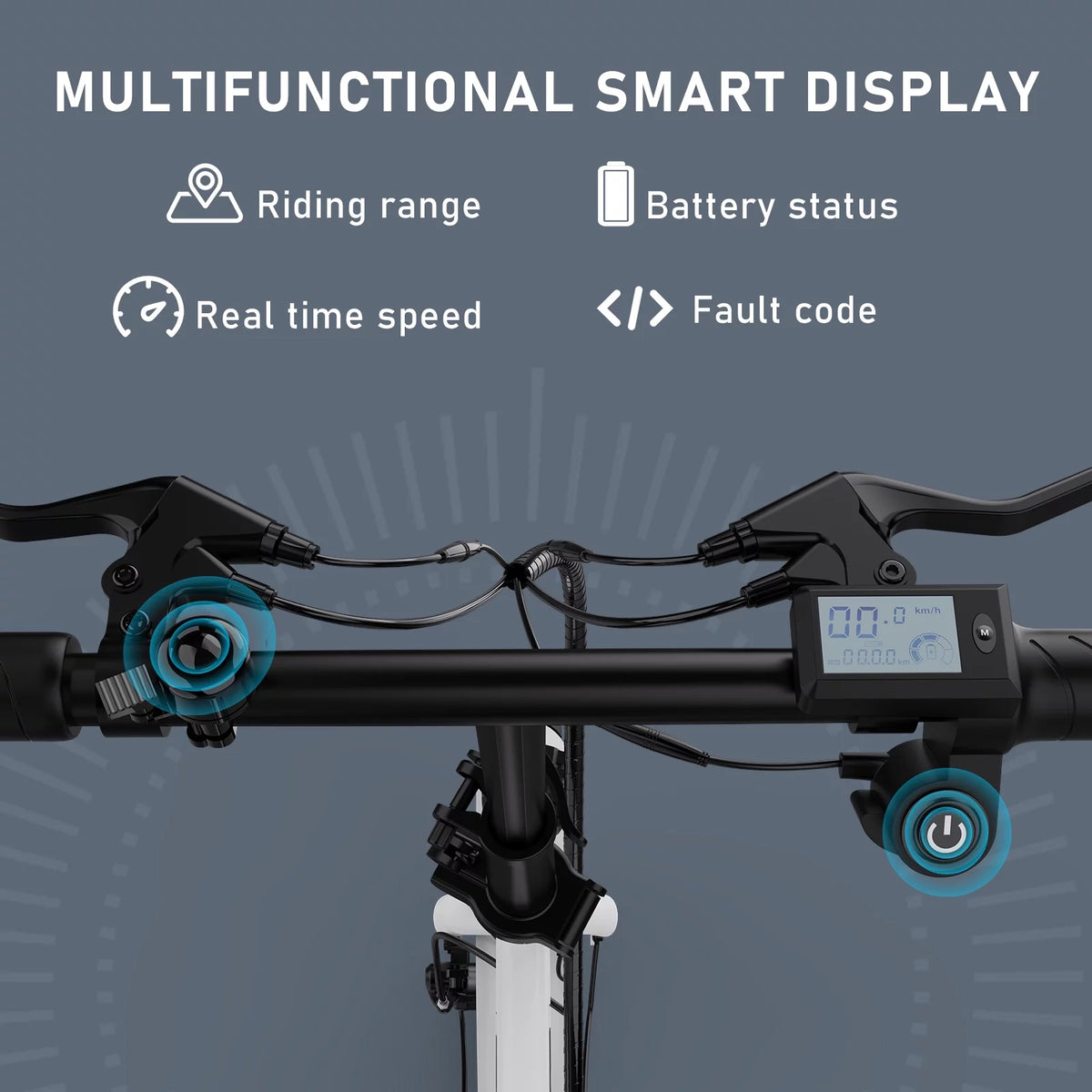 Electric Bike 500W 36V Foldable Pedal Assist Bicycle V63175
