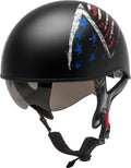 Matte Black Half Helmet H451037