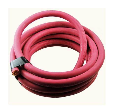 Red Welding Cable 25 ft F762611