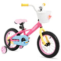 12 14 16" Kids Bike with Basket Training Wheels Coaster Brake C96065