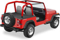 Black Denim Cargo Cover for Wrangler YJ W7586