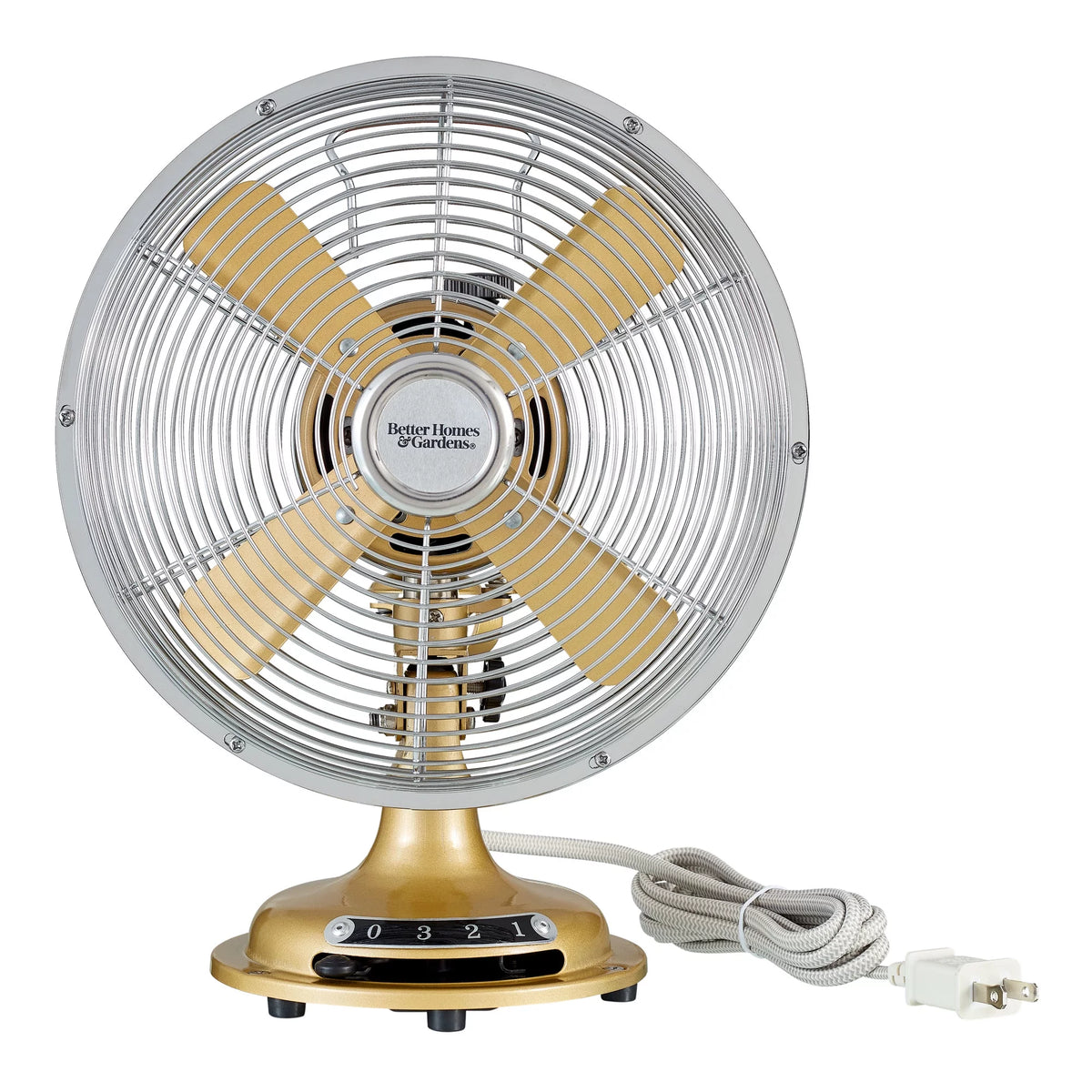 8 inch 3-Speed Metal Oscillation Table Fan O49853