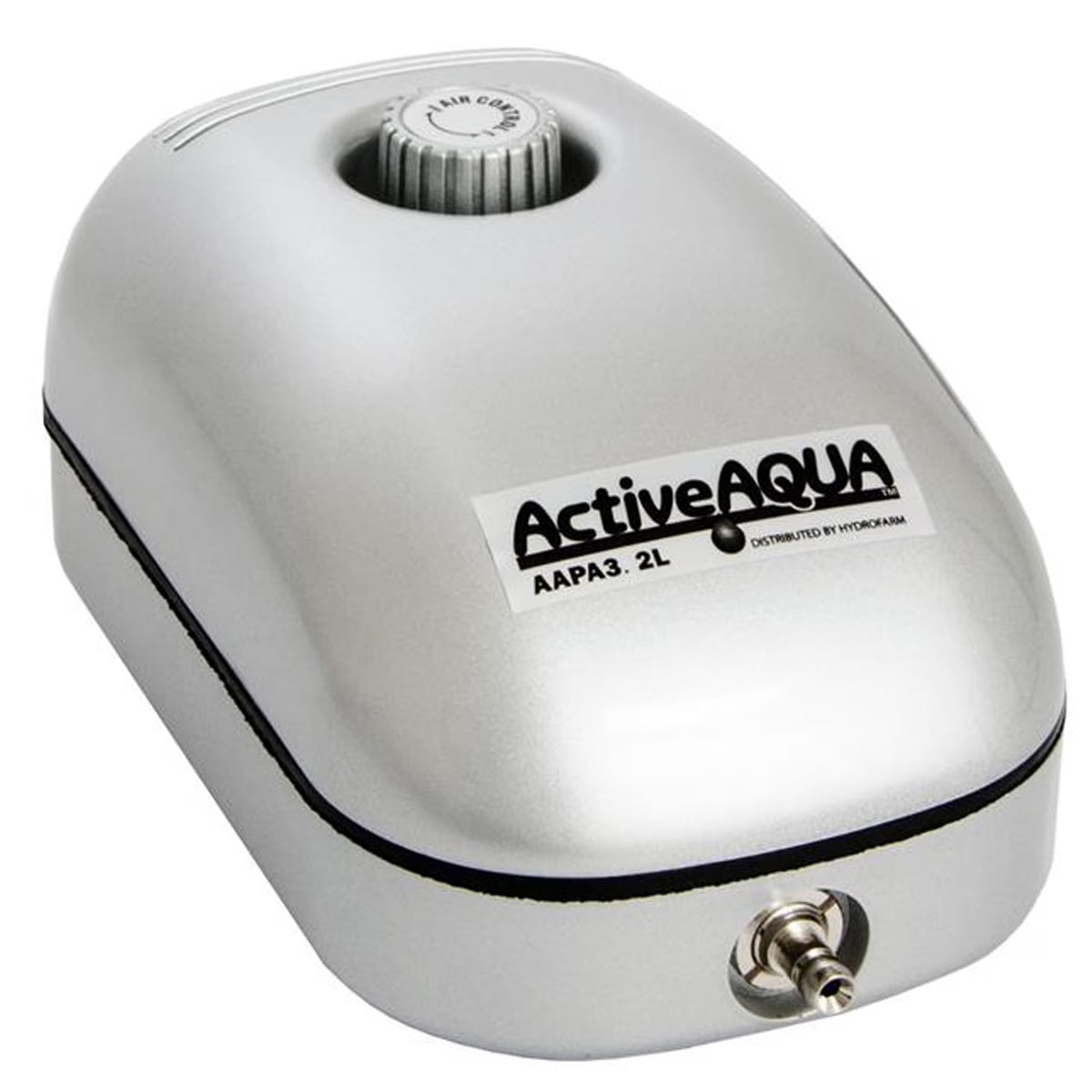 2 Watt 3.2 LPM 50 GPH 120 Volt Single Outlet Aquaponics Air Pump F360