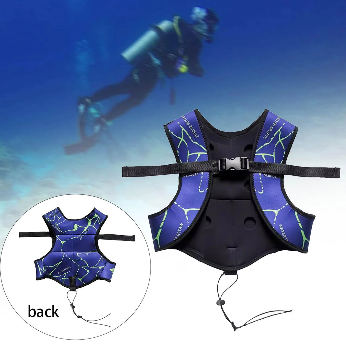 Neoprene Diving Weight Vest XL G77932