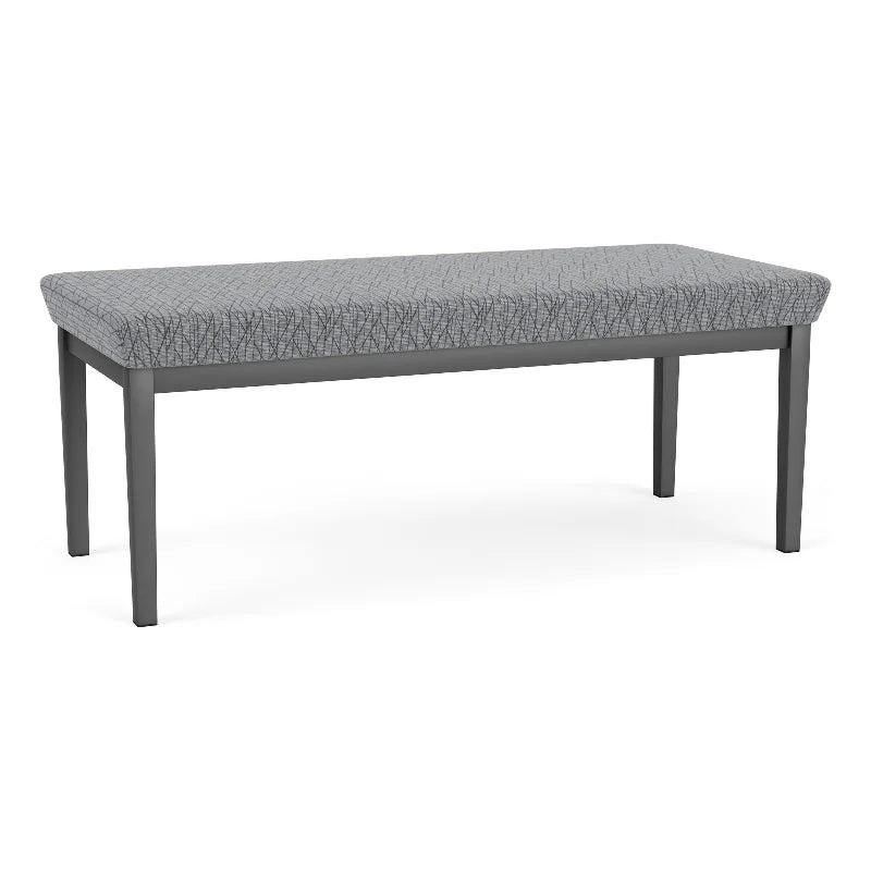 18" Metal Reception 2 Seat Bench E216