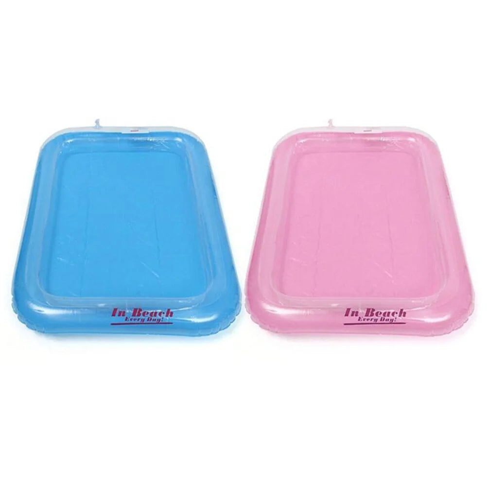 Pink Inflatable Sand Toy Tray F6951