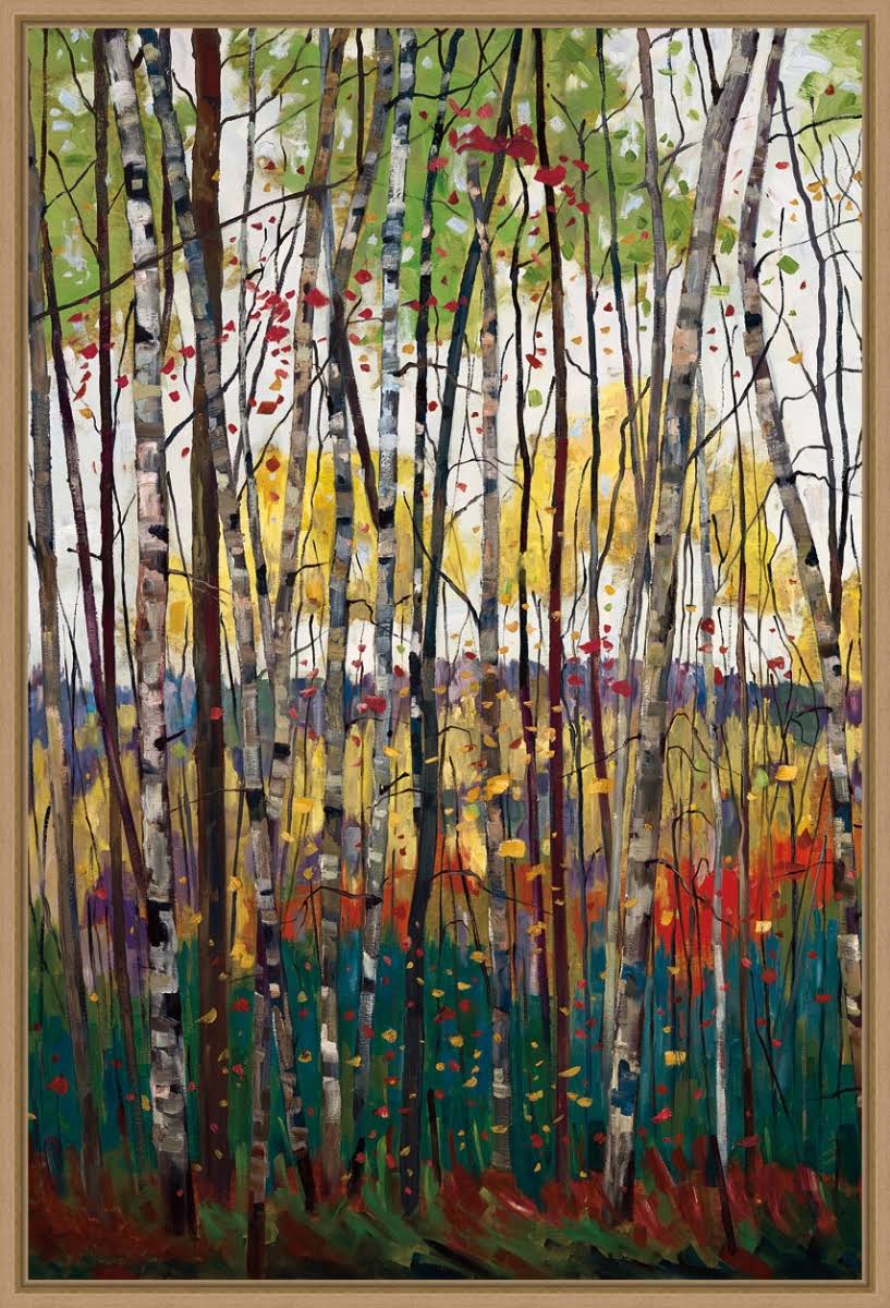 Framed Canvas Art W7149