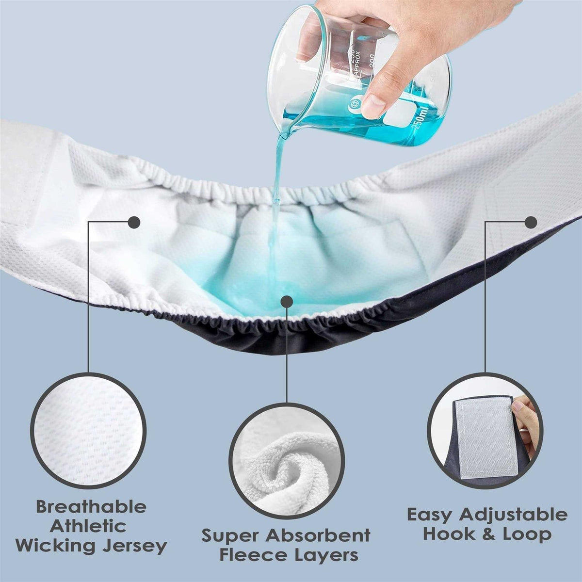 Washable Dog Diapers Male Dog Belly Wrap T147