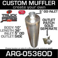 10" x 36" Universal Muffler N228