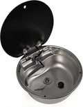 Stainless Steel Single Bowl Basin Sink with Cold Hot Faucet Y831433