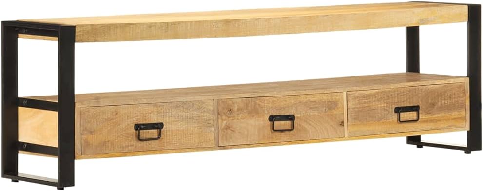 Solid Mango Wood TV Cabinet H13307