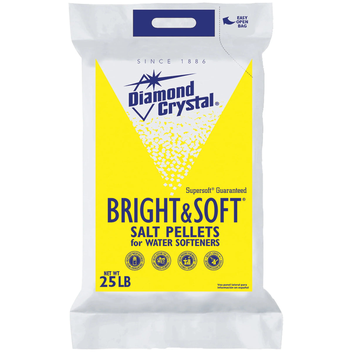 Water Softener Salt Pellets 25 Lb H7237